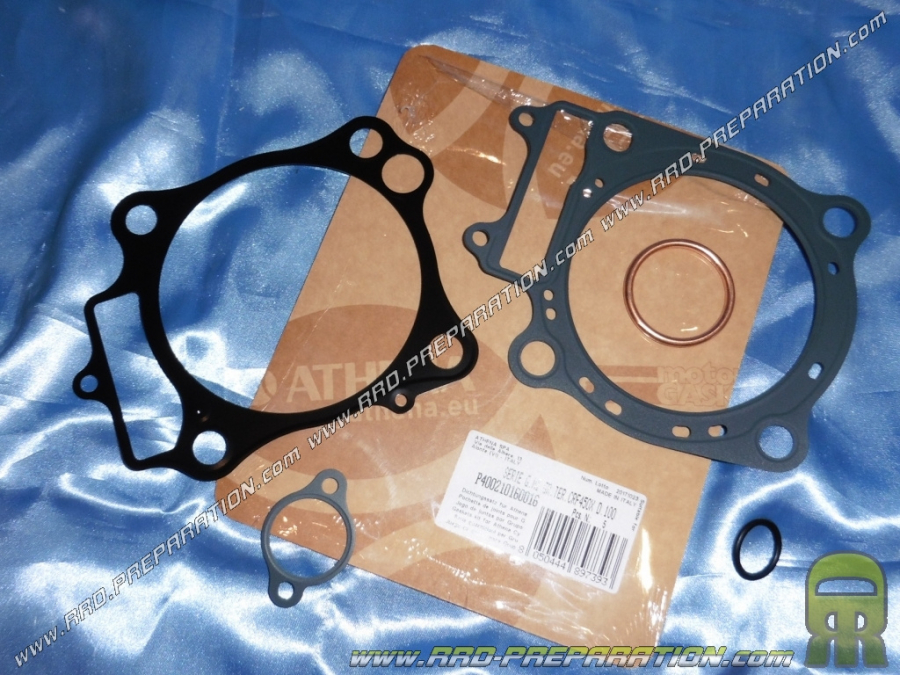 Replacement seal pack for the 490cc Ø100mm ATHENA racing kit for HONDA CRE, CRF, CRM, CRMF 450 X, IE ... 4T 2005 to 2014