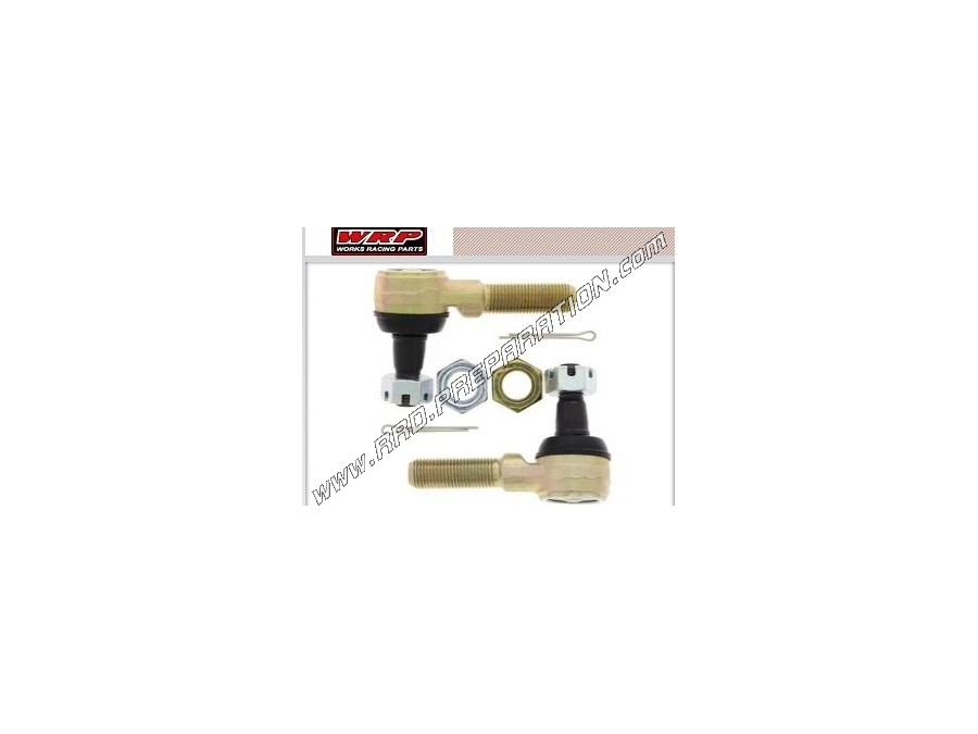 Kit de rotules de direction WRP pour quad CF MOTO TERRALANDER, KAWASAKI KFX R, YAMAHA YFM RAPTOR... 450, 500, 625, 700 800cc 