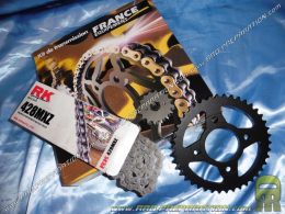 Kit chain EQUIPMENT reinforced for motorcycle KEEWAY SUPERLIGHT 125cc from 2006
