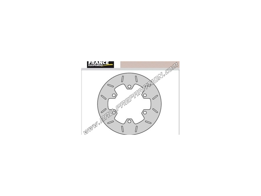 Disque de frein arrière Ø220mm FRANCE EQUIPEMENT pour QUAD GAS-GAS WILD HP 300cc 2T et 4T