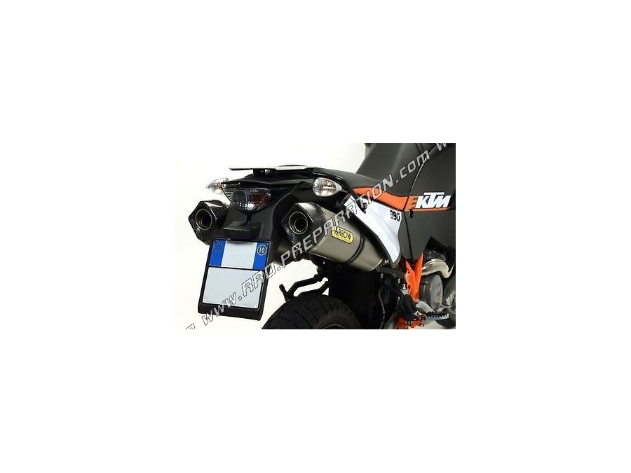 Ligne d'échappement complète ARROW RACE-TECH pour KTM 990 SM / SMR de 2008 à 2013