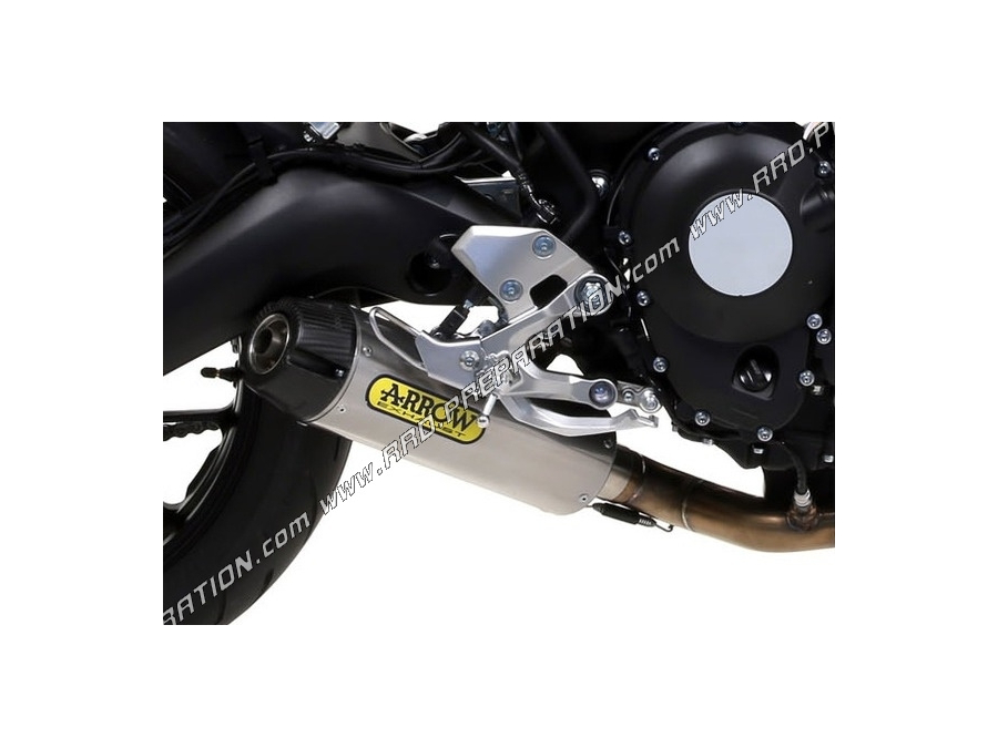 Silencioso ARROW JET RACE para moto Yamaha XSR 900 del año 2016