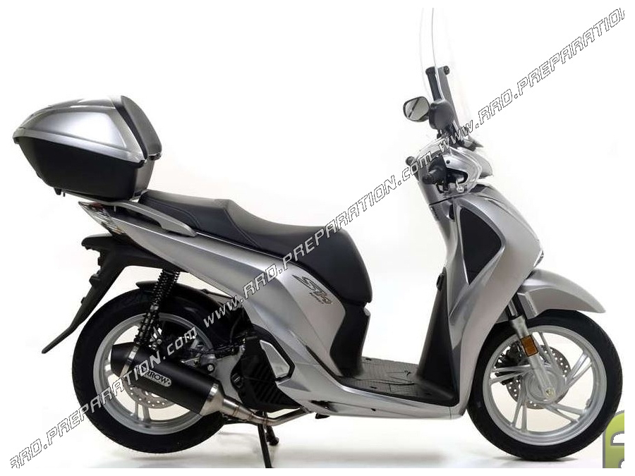 Ligne d'échappement complète ARROW Urban pour maxi-scooter HONDA SH 125i et 150i 4 temps de 2017 à 2019