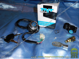 Contactor / neiman con 2 llaves (llave) + cerradura de maletero TNT para CITY 1/2 SPIGAOU 50 o 125cc