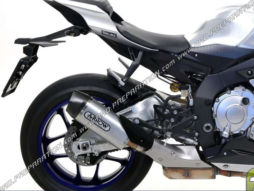 ARROW INDY-RACE exhaust silencer for YAMAHA YZF 1000 R1 from 2015 - www