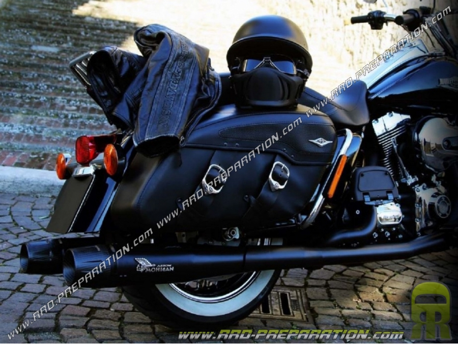 Pareja de silenciadores ARROW MOHICAN para moto HARLEY DAVIDSON TOURING  1450cc, 1750cc... de 1999