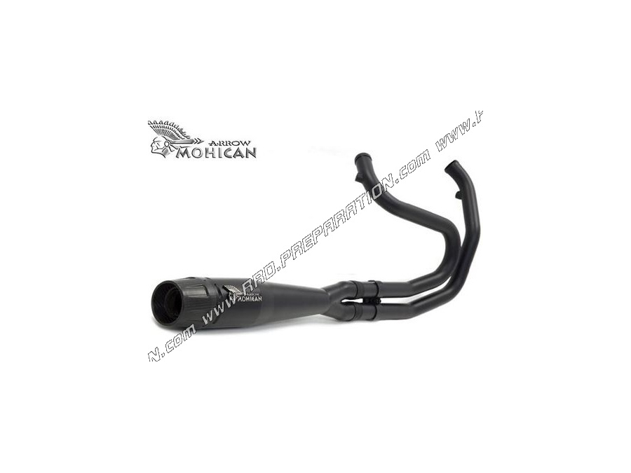 ARROW MOHICAN 2 in 1 exhaust for HARLEY DAVIDSON STREET 750cc motorcycle from 2014
