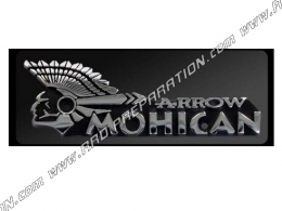 ARROW MOHICAN plate / badge for silencer on HARLEY DAVIDSON motorcycle