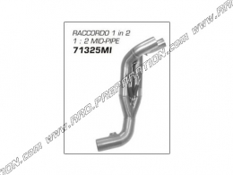 ARROW ARROW /Origin to ARROW silencer on TRIUMPH SPEED TRIPLE 1050 i from 2005 to 2006