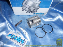 Piston bi-segment Parmakit Ø63mm axe 15mm pour kit 177cc POLINI fonte LML STAR, DELUXE, VESPA, TS, SPRINT, VELOCE 125,150cc