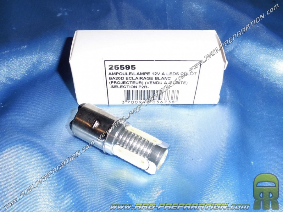 P2R BA20D headlight bulb headlight lamp projector LED 12V