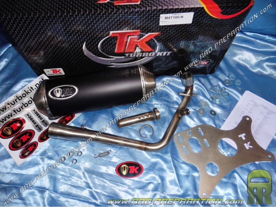 Pot d'échappement TURBO KIT TK MAXI SCOOTER DAELIM S3, SIII 125