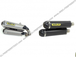 Pair of ARROW RACE-TECH mufflers for Suzuki GSR 600 2006 to 2011 motorcycle