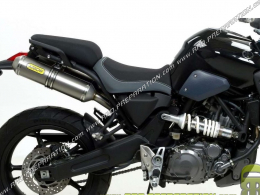 Pareja de silenciadores ARROW ROUND SIL para moto Yamaha MT-03 2005 a 2014