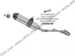 ARROW MX COMPETITION TITANIUM exhaust line for Suzuki RM-Z 250 2010 to 2013