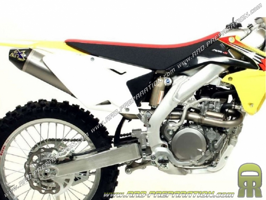 Ligne d'échappement ARROW MX COMPETITION TITANIUM pour Suzuki RM-Z 450 2011 à 2013