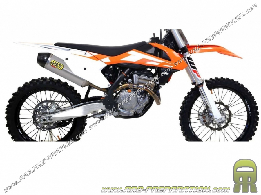 Ligne d'échappement ARROW MX COMPETITION TITANIUM pour KTM SX-F 350 2016