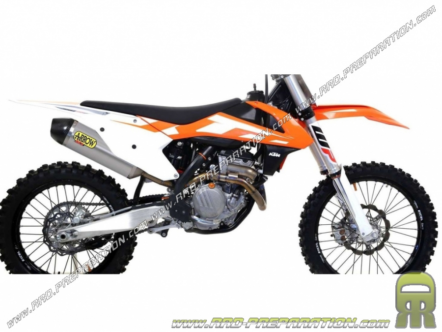 Ligne d'échappement ARROW MX COMPETITION TITANIUM pour KTM SX-F 250 2016