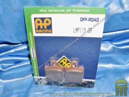 Plaquettes de frein AP RACING OFF ROAD avant / arrière pour APRILIA, ARMSTRONG, ATK, BENELLI, BETA, CAGIVA, CAN AM, HUSQVARNA..