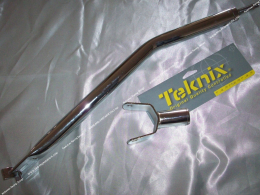 TEKNIX round angled chrome frame stiffener / reinforcement bar for Peugeot 103 SP, MVL, MV, LM, …
