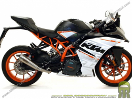 Silencieux ARROW PRO RACE avec raccord pour collecteur d'origine pour KTM RC 390 2017