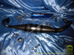 Exhaust BIDALOT S1R varnish for horizontal scooter minarelli (nitro, aerox, ovetto, neos, ...)