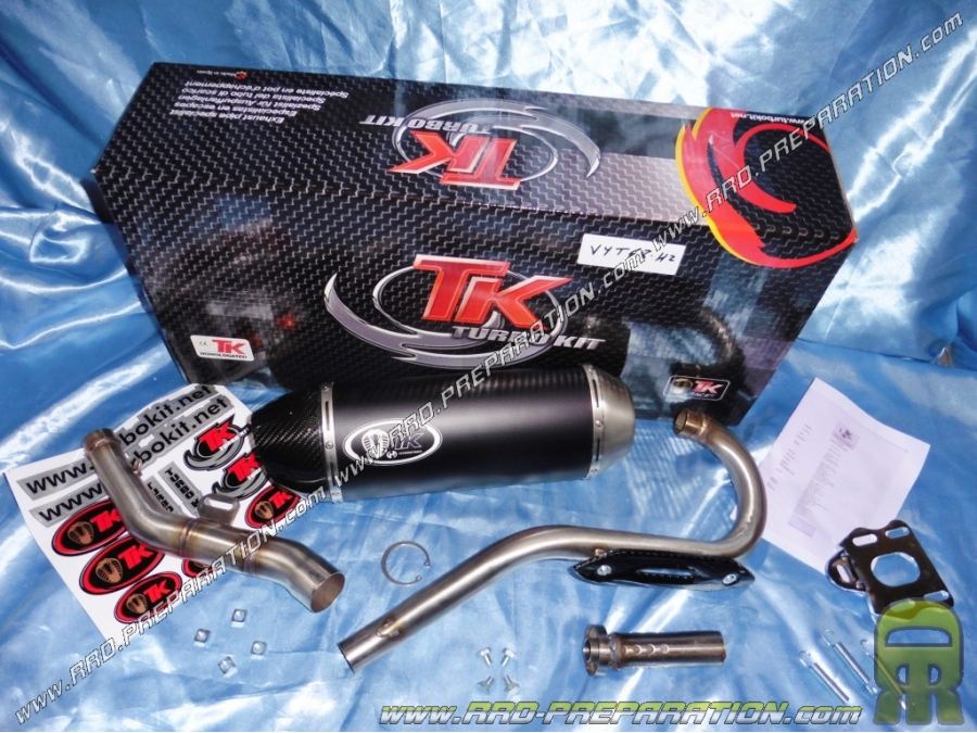 Escape TURBOKIT TK OFF ROAD H2 para RIEJU MARATHON PRO, SUPERMOTO, MRT 125cc 4T refrigeracion liquida