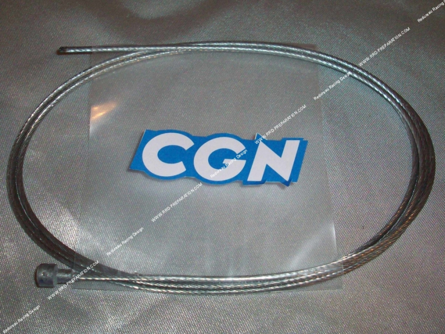 CGN brake cable Ø1.8mmX1M20, notch ball Ø6X1cm for MBK 51 or other models