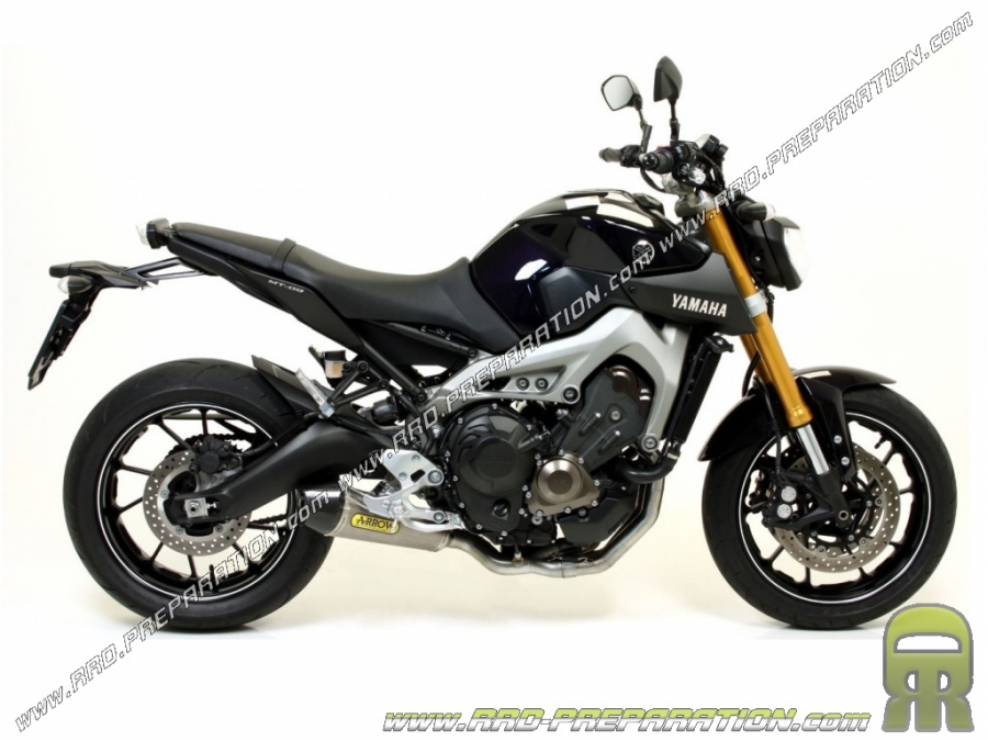 Complete ARROW X-KONE exhaust line for Yamaha MT-09 from 2013