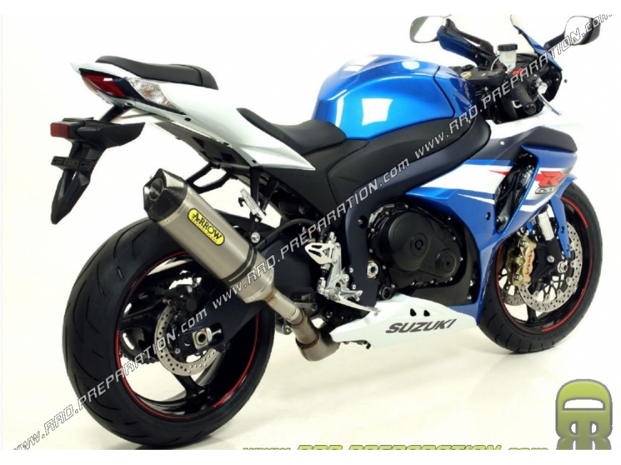 Silencieux d'échappement ARROW RACE TECH pour Suzuki GSX-R 1000 i.e. 2012 à 2016 