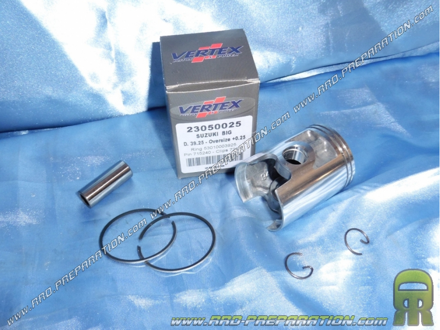 Piston Ø39mm or re-bore ITALKIT for high engine original cast SUZUKI DR BIG air cooling