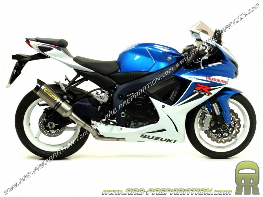 Línea completa de escape ARROW Competition para Suzuki GSX-R 750 ie 2011 a 2016