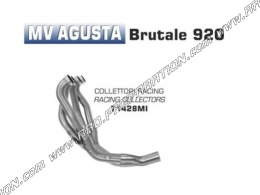 ARROW RACING manifold for ARROW silencer on MV Agusta BRUTALE 920, 990R, 1090RR 2009 to 2014