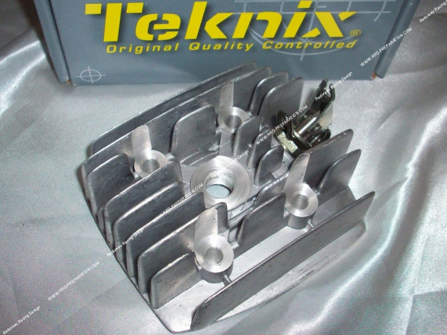 Culasse TEKNIX Racing Ø40mm haute compression air avec décompresseur Peugeot 103 / fox / wallaroo