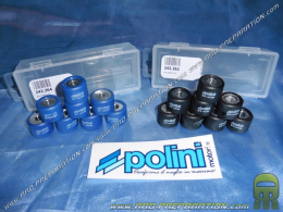 Set of 8 rollers POLINI Ø25X19mm grammage with the choices