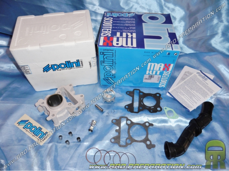 Kit 70cc Ø44mm POLINI aluminio para MBK BOOSTER X / OVETTO & YAMAHA GIGGLE / C3 y NEO'S 4 tiempos