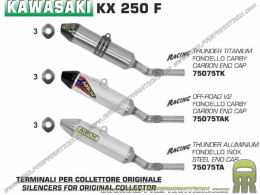 OFF-ROAD THUNDER silencer for Kawasaki KX 250 F 2009/2013 motorcycle