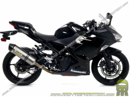 Silencieux ARROW RACE TECH pour collecteur ORIGINE ou ARROW pour Kawasaki Ninja 400 2018