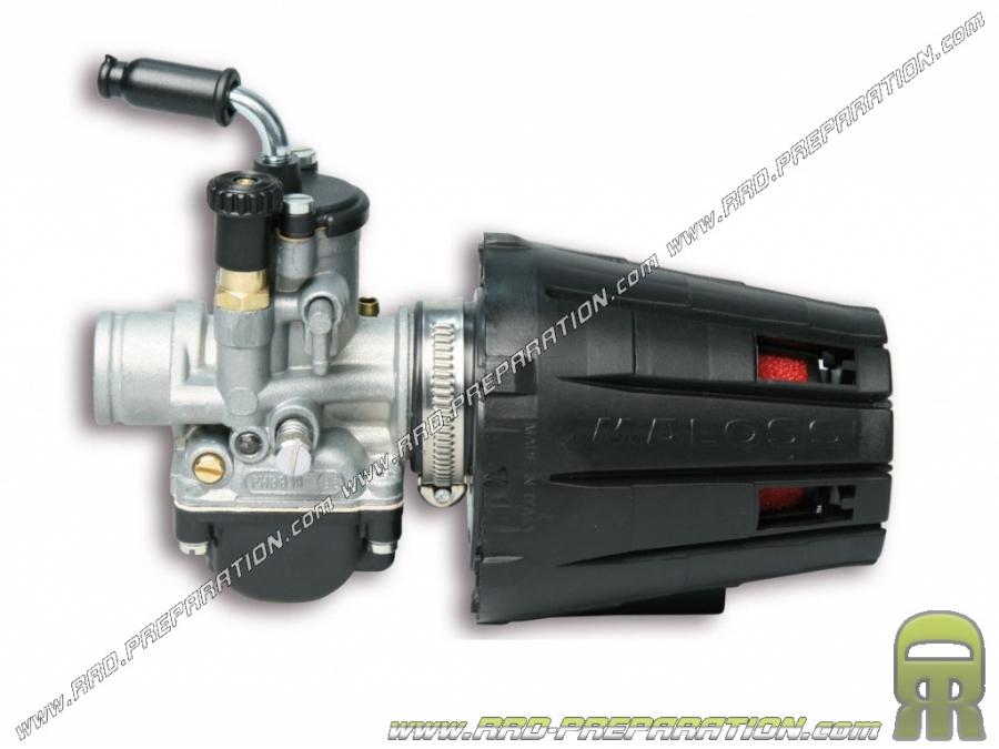 Kit carburador MALOSSI MHR PHBG 19 BS palanca estrangulador, flexible, sin lubricación separada para scooter Minarelli horizonta