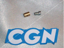 Serre-câble renforcé Ø4mm X L.8mm ALGI vis tête sortante pour poignée de gaz, accélérateur ou autres