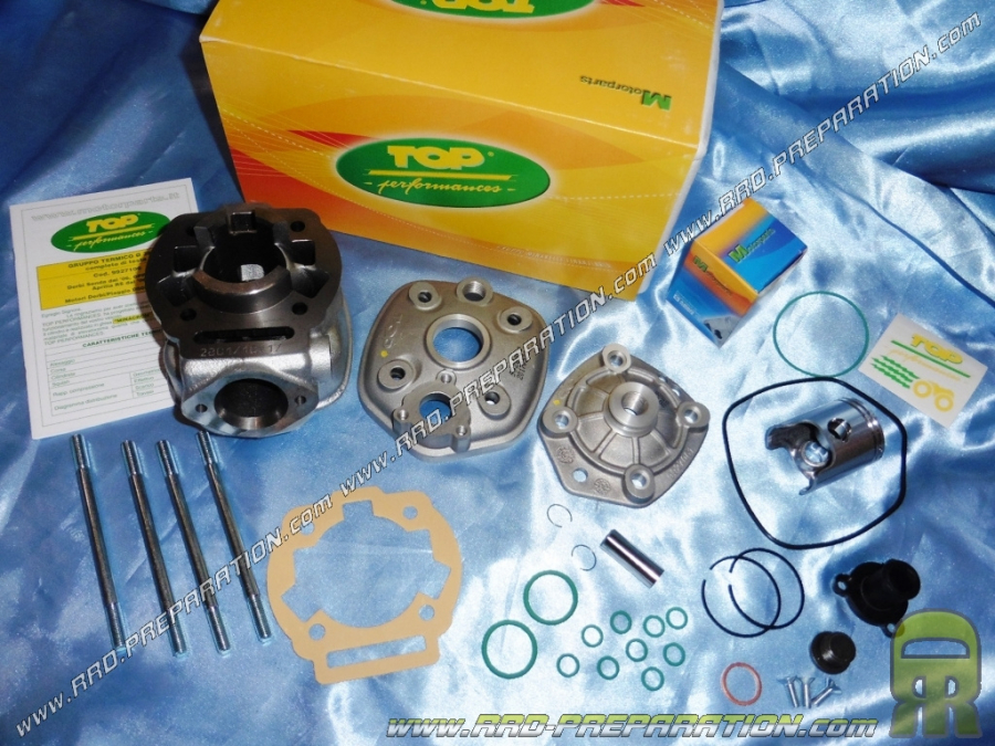 Kit 50cc high engine Ø40mm TOP PERFORMANCES cast iron DERBI euro 3