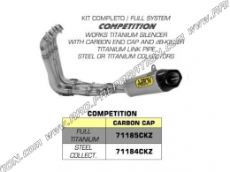 Ligne d'échappement complète ARROW WORKS pour BMW S 1000 R 2017/2018