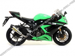 Ligne d'échappement complète ARROW X KONE sur Kawasaki ZX-6R 2009/2016 et ZX-6R 636 2013/2016