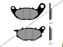 Plaquettes de frein POLINI avant pour scooter YAMAHA X MAX, MBK EVOLIS 125, 300 a partir de 2017