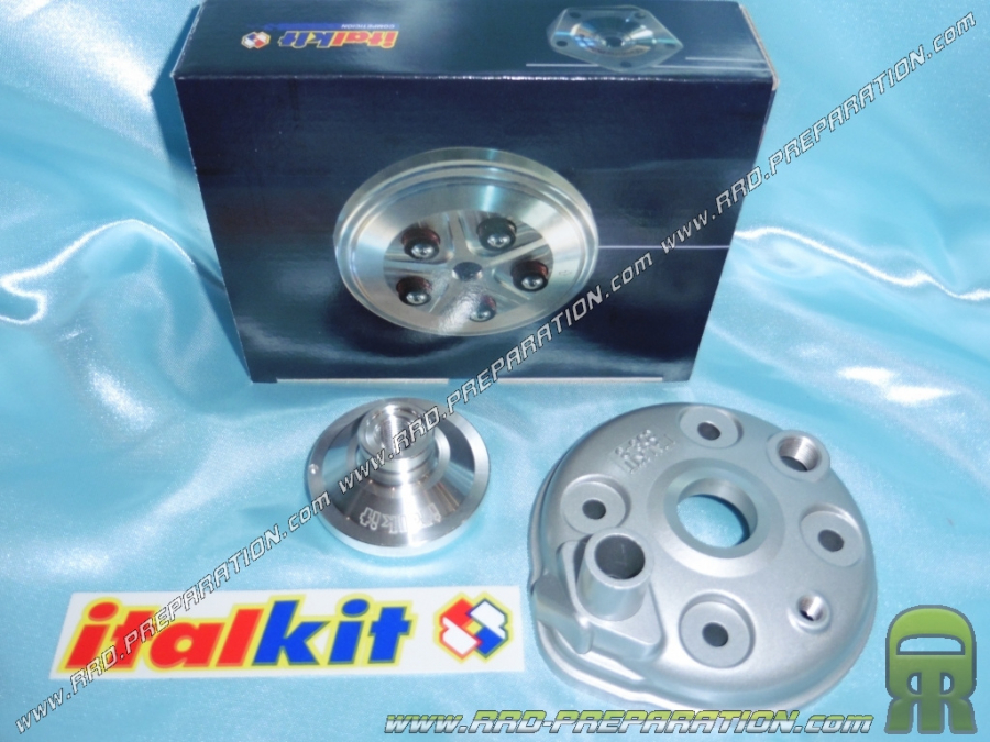 Culata completa Ø52mm para kit y pack 82cc ITALKIT Racing aluminio en minarelli am6