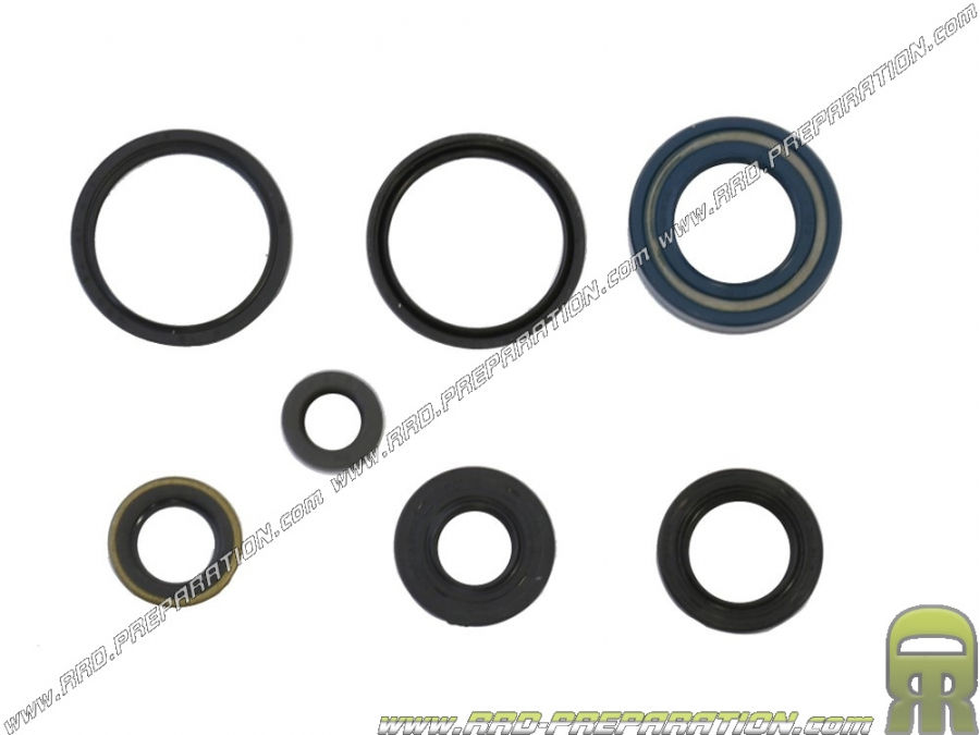 Set of 7 ATHENA oil seals for HONDA PX and PXR 50