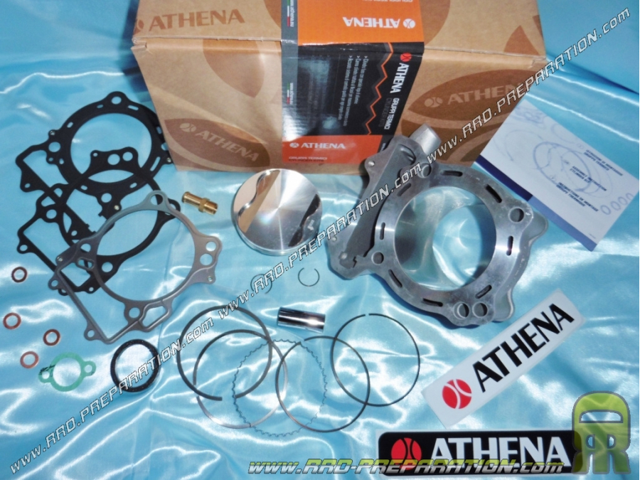 Kit 400cc ATHENA Ø90mm, cylindre aluminium / piston pour QUAD ARCTIC CAT DVX, KAWASAKI KFX, KLX, SUZUKI DR-Z, LT-Z 4T 400cc