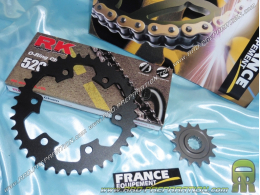 Kit chain FRANCE EQUIPMENT reinforced for QUAD GAS-GAS WILD HP 450cc 4T