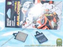 Brake pads MALOSSI before maxi scooter, scooter 50, 125, 150, 200 Vespa LML, SPRINT, PIAGGIO QUARTZ, ITALJET