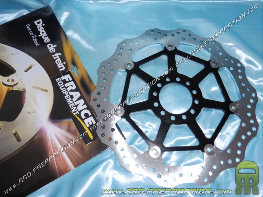 Brake disc Ø320mm VAG FRANCE EQUIPMENT floating Aprilia RS, MX, AF1, RSV, BENELLI, YAMAHA, CAGIVA MITO, DUCATI ...